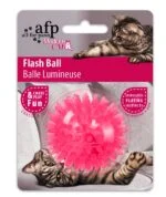 Palla per gatti in gomma, lampeggiante al movimento, 5 cm – AFP Modern Cat Flash Ball - immagine 3