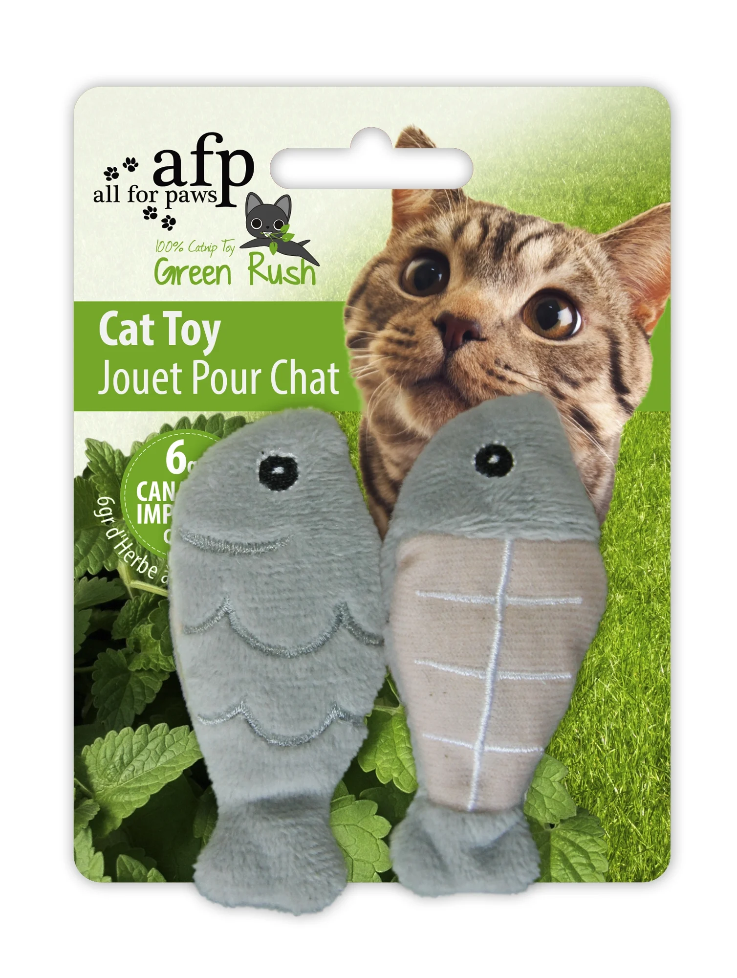 Gioco per gatti con 6 g di catnip – AFP Green Rush - Catch of the Day - immagine 6