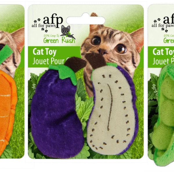 Gioco per gatti con 6 g di catnip, assortito – AFP Green Rush - All Natural