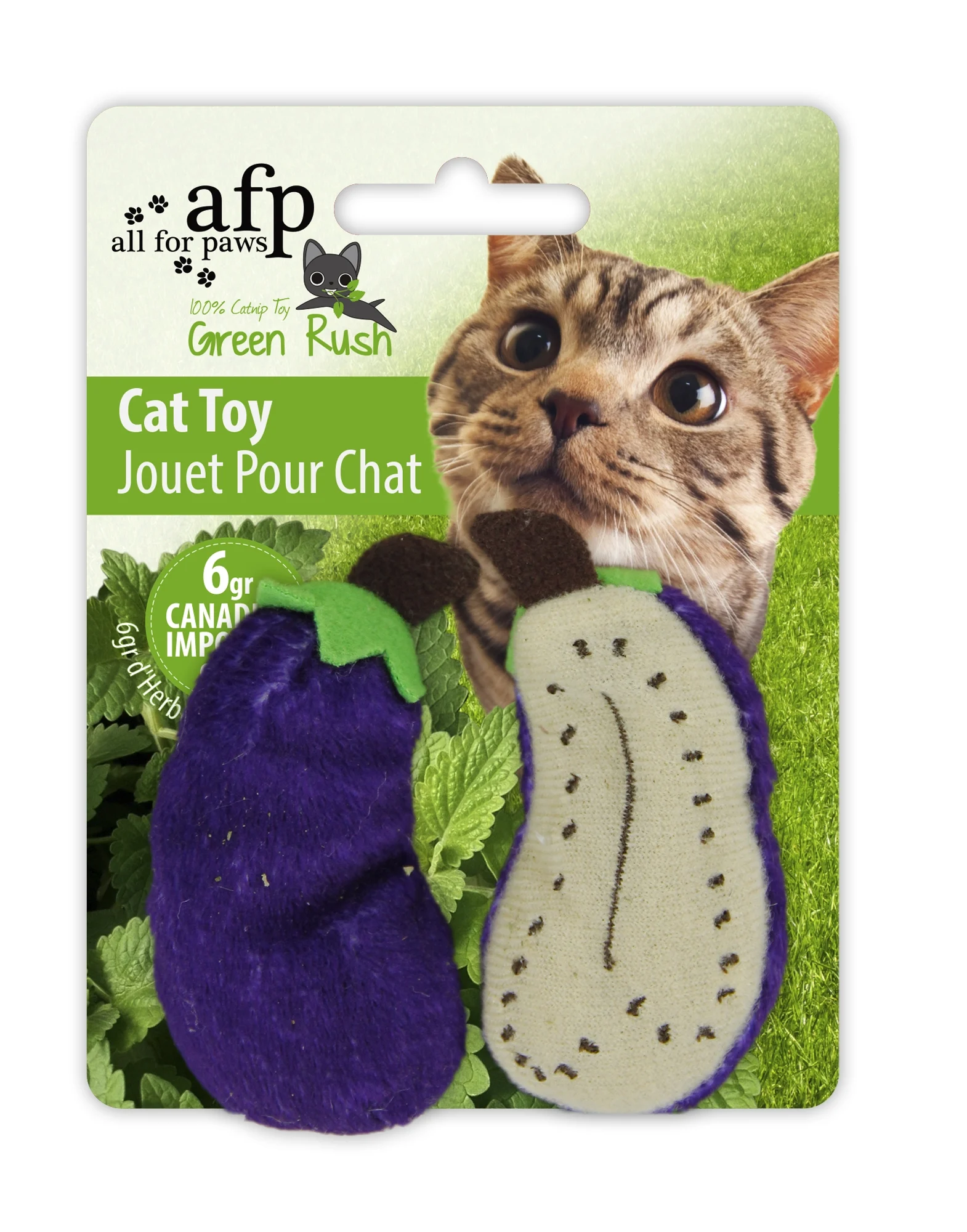 Gioco per gatti con 6 g di catnip, assortito – AFP Green Rush - All Natural - immagine 4