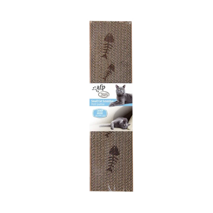 Tiragraffi in cartone con catnip, misura S – AFP Classic Comfort - Cat Scratcher S - immagine 1
