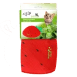Tappetino da gioco per gatti a forma di fragola con erba gatta – AFP Green Rush - Play Mat Aardbei