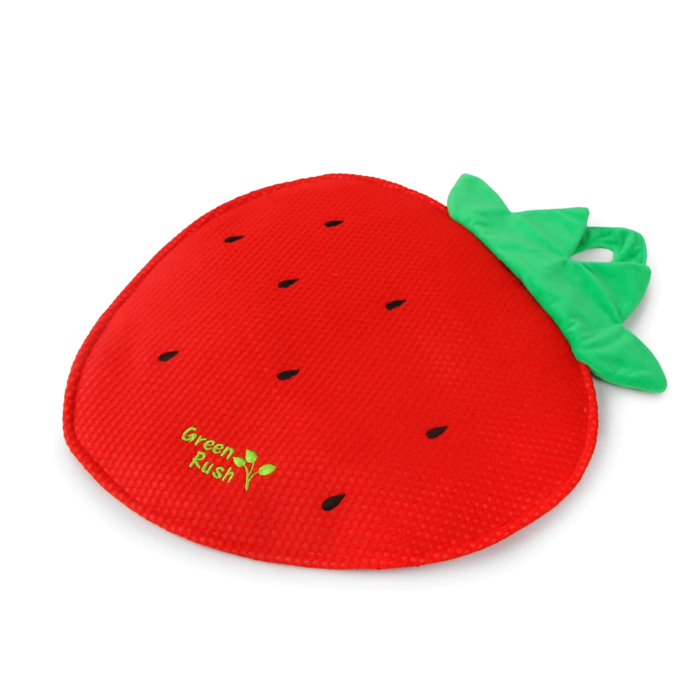 Tappetino da gioco per gatti a forma di fragola con erba gatta – AFP Green Rush - Play Mat Aardbei - immagine 2
