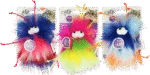 Gioco per gatti con cordini ed erba gatta, rosso, 8 x 5,5 x 3 cm – AFP Furry Ball - Fluffer - immagine 2