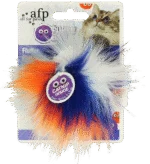 Pallina per gatti con erba gatta, Ø 5 cm, arancione – AFP Furry Ball - Fluffy Ball