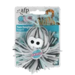 Gioco a forma di polpo in filato per gatti con erba gatta e campanellino, 11,5 x 8,5 x 4,5 cm – AFP Knotty Habit - Yarn Dangling Octopus - immagine 2