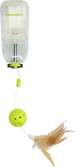 Dispenser di snack per gatti con piumetta, 45 x 6,5 x 9,5 cm – AFP Interactives - Treat Dispenser - immagine 2