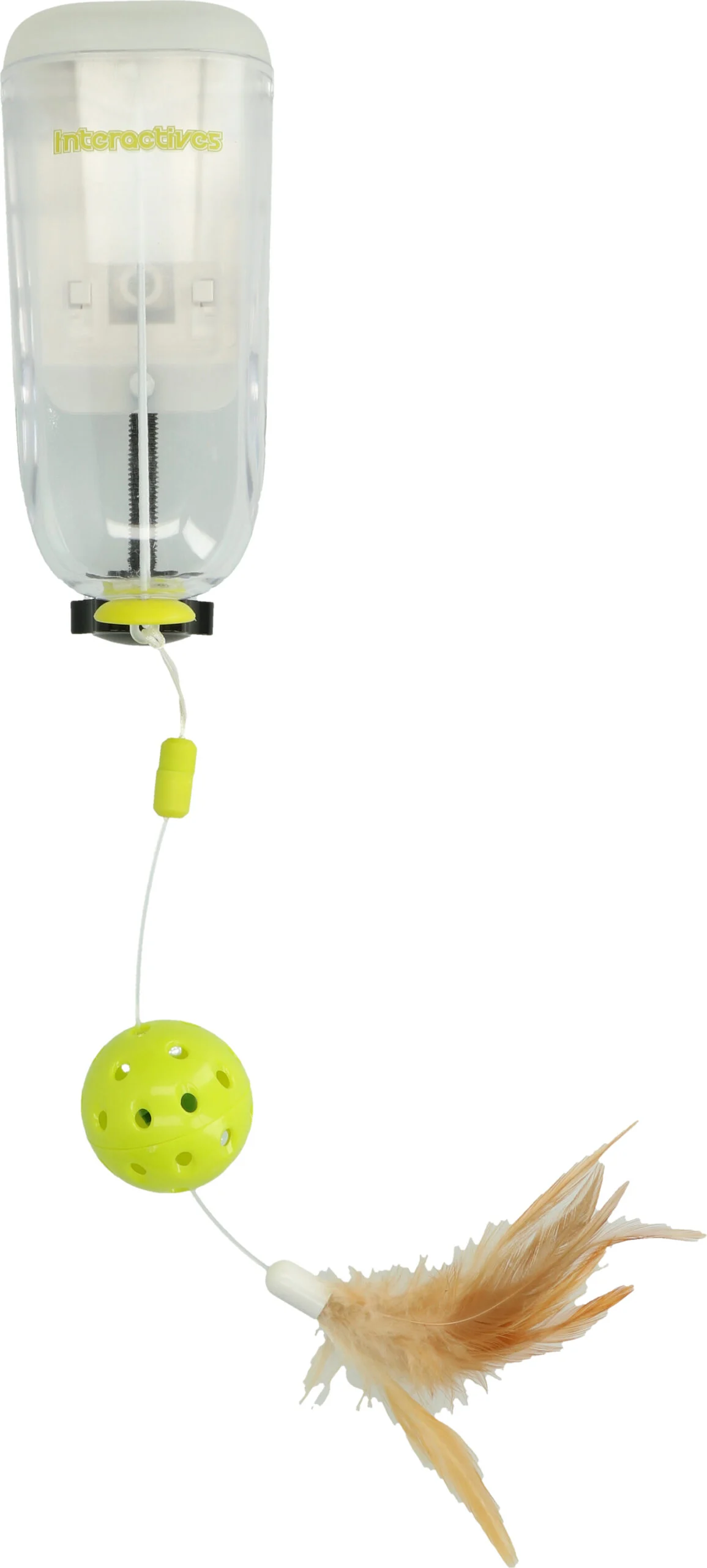 Dispenser di snack per gatti con piumetta, 45 x 6,5 x 9,5 cm – AFP Interactives - Treat Dispenser - immagine 2