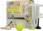 Dispenser di snack per gatti con piumetta, 45 x 6,5 x 9,5 cm – AFP Interactives - Treat Dispenser