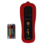 Tester per recinzioni elettriche con 4 livelli LED, senza puntale di messa a terra – Gobel