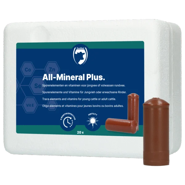 Bolo minerale per bovini, 20 pezzi – Excellent All-Mineral Plus