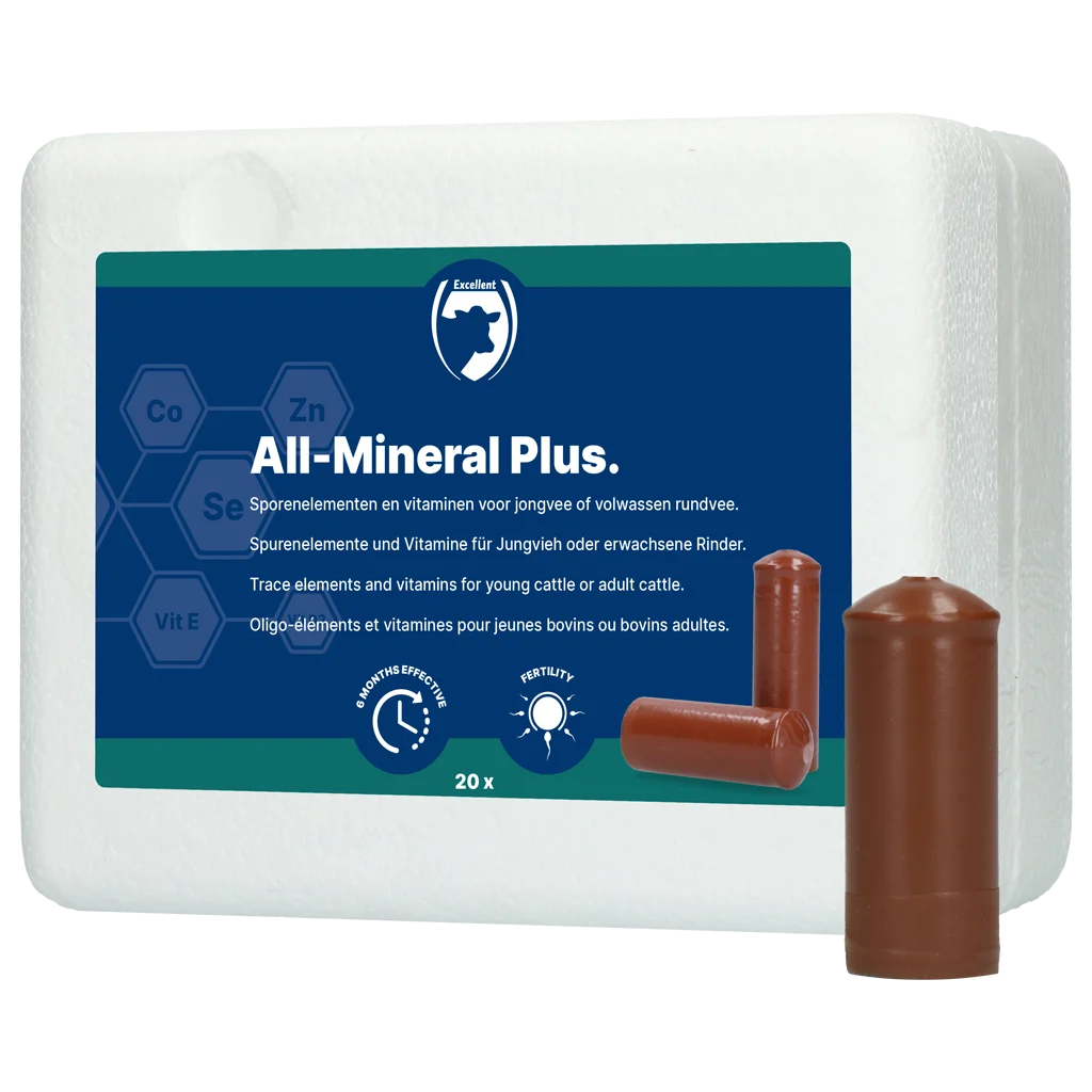 Bolo minerale per bovini, 20 pezzi – Excellent All-Mineral Plus - immagine 1