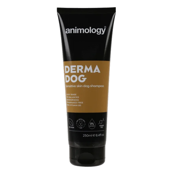 Shampoo per cani con pelle sensibile, 250 ml – Animology Derma Dog Sensitive Skin
