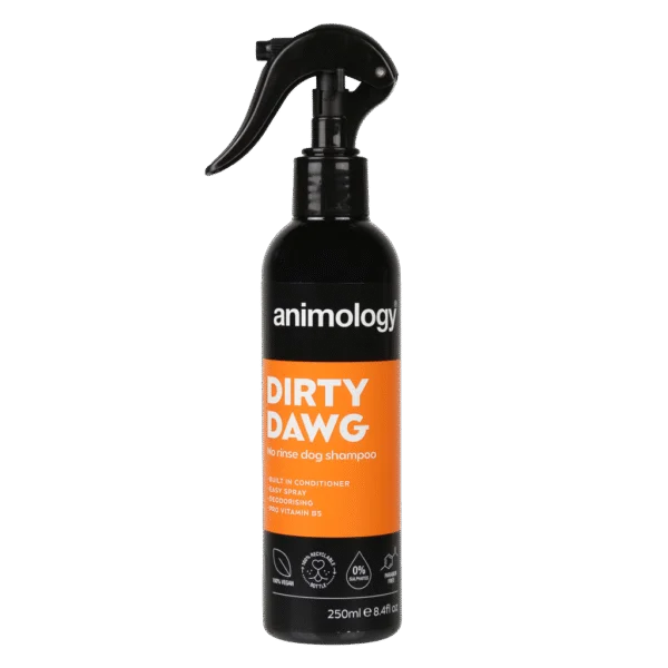 Shampoo spray per cani senza risciacquo, 250 ml – Animology Dirty Dawg