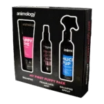 Set per la cura dei cuccioli con shampoo, body mist e spray detergente, 3 prodotti – Animology My First Puppy Pack - immagine 2