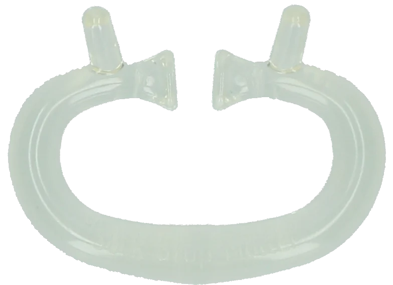 Anello antisucchio per vitelli e bovini giovani, trasparente, SuckStop S/M - immagine 1
