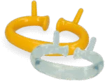 Anello anti suzione per bovini giovani e adulti, giallo, SuckStop M/L - immagine 3