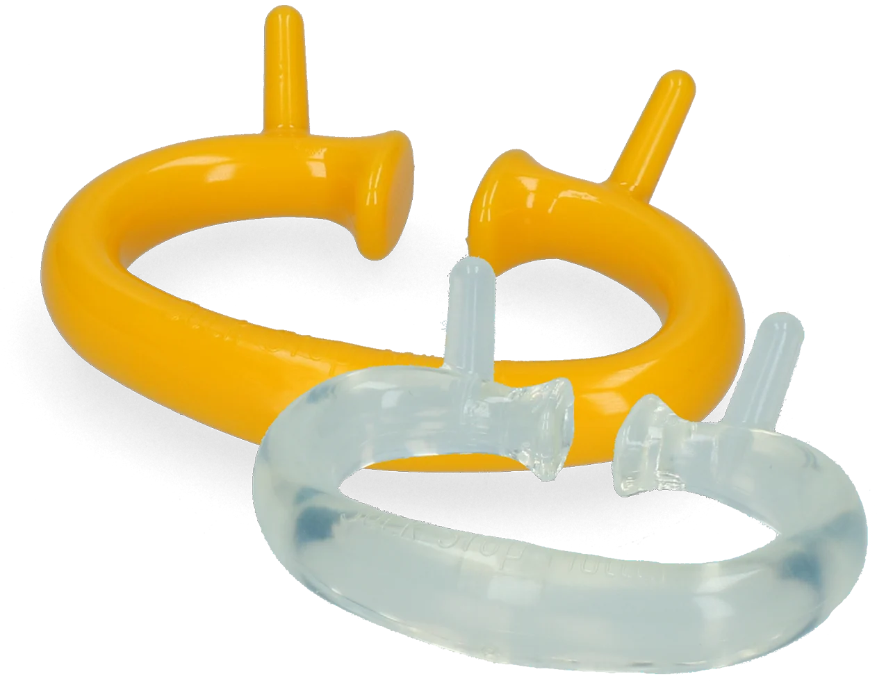 Anello anti suzione per bovini giovani e adulti, giallo, SuckStop M/L - immagine 3