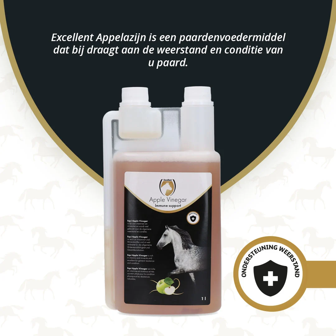 Aceto di mele per cavalli, 1 l – Excellent Horse Apple Vinegar - immagine 2