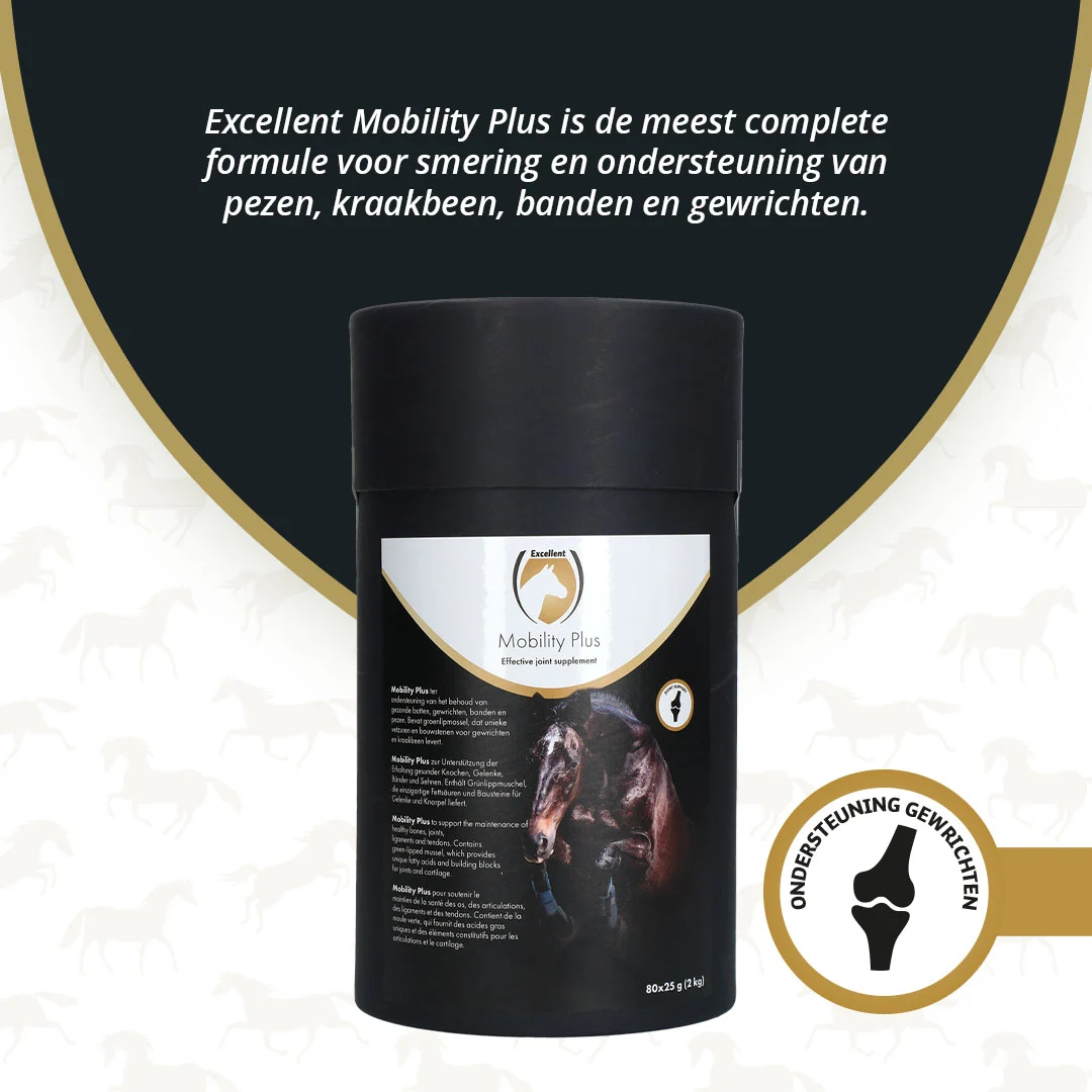 Integratore articolare per cavalli con MSM e glucosamina, 2 kg – Excellent Horse Mobility Plus - immagine 3