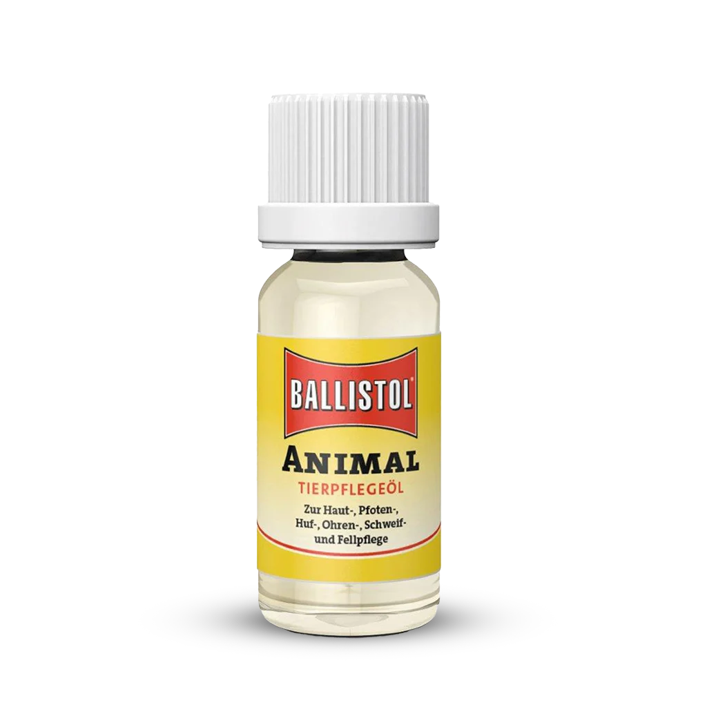 Olio per la cura della pelle e del mantello dei cavalli, 10 ml – Ballistol Animal Oil - immagine 1