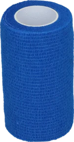 Benda autoadesiva per zampe e zoccoli, 10 cm, blu – Excellent Bandage Animal Profi