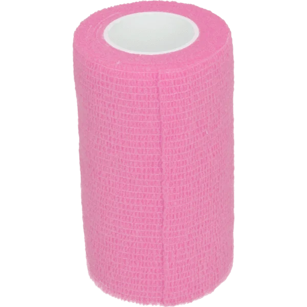 Benda autoadesiva per arti e zoccoli, 10 cm, rosa – Excellent Bandage Animal Profi