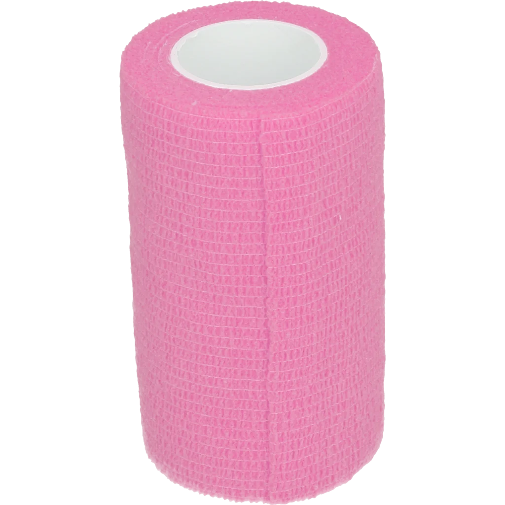 Benda autoadesiva per arti e zoccoli, 10 cm, rosa – Excellent Bandage Animal Profi - immagine 1