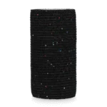 Benda autoadesiva glitterata, 10 cm, nera – Excellent Animal Glitter Bandage Profi