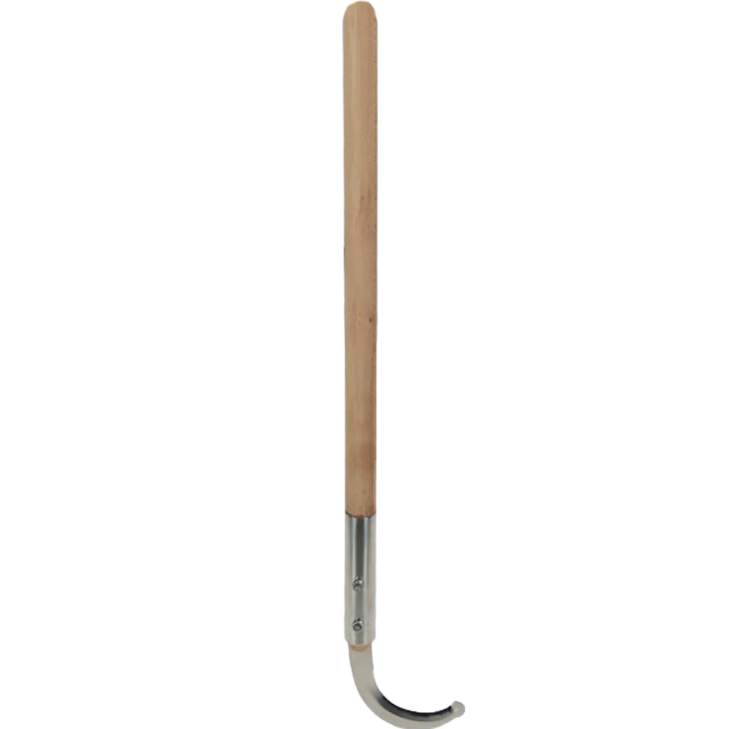 Coltello per rimuovere il nastro per zoccoli, con lama curva in acciaio inossidabile e manico da 55 cm – Bovi Hoof Care - immagine 1