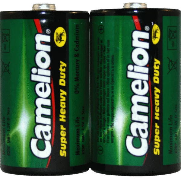 Batteria D 1,5 V, 2 pezzi – Camelion