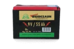 Batteria per recinzione elettrica 9 V, 55 Ah, 11,5 x 16,5 x 11,2 cm – ZoneGuard EG super - immagine 3