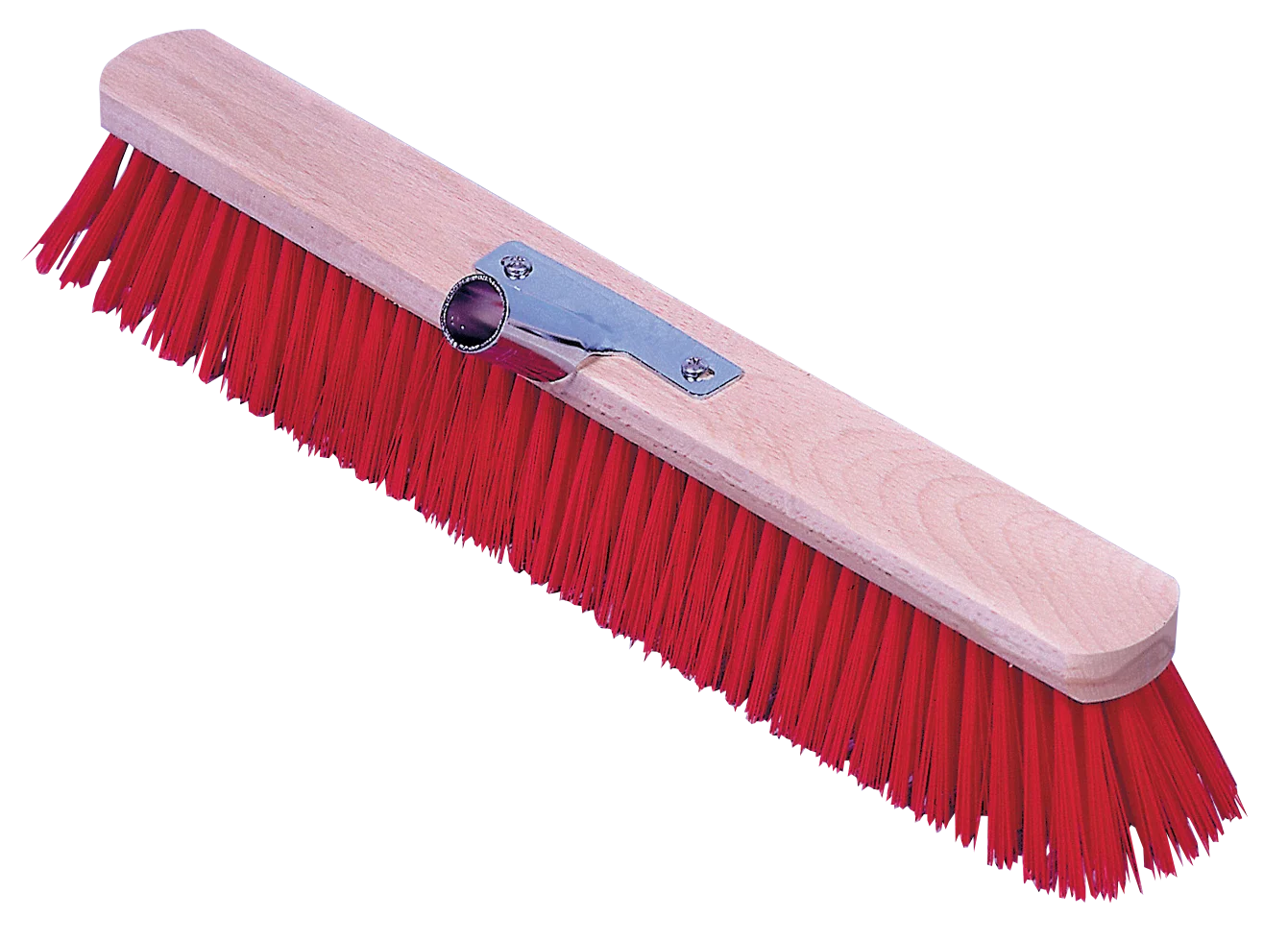 Scopa per stalla Euro Stal con setole rosse in PVC, 50 cm - immagine 1