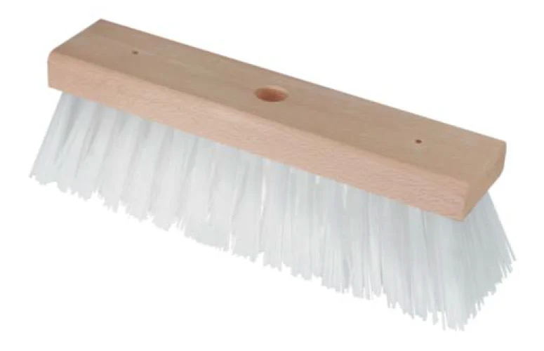 Scopa lavapavimenti con setole in plastica bianca, 35 cm – Bürsten Walter Perlon - immagine 1