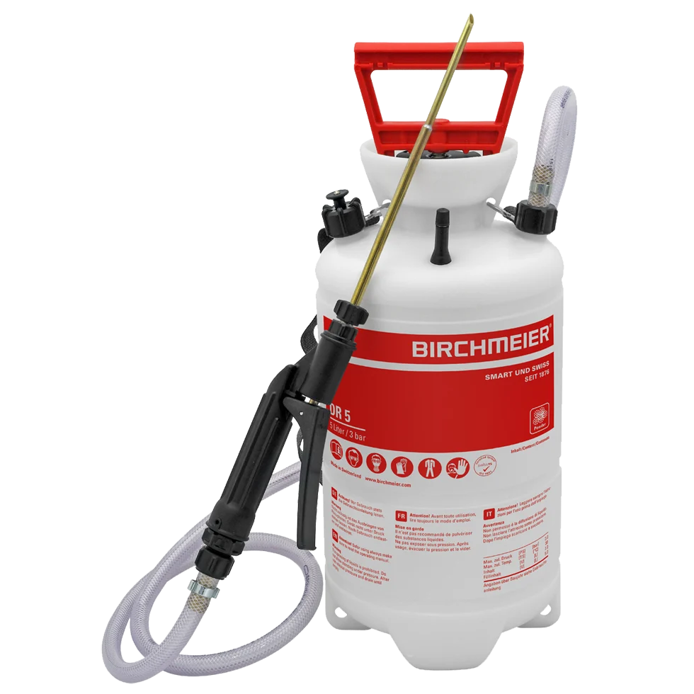 Spolveratore con pompa manuale, 5 l – Birchmeier DR5 - immagine 1