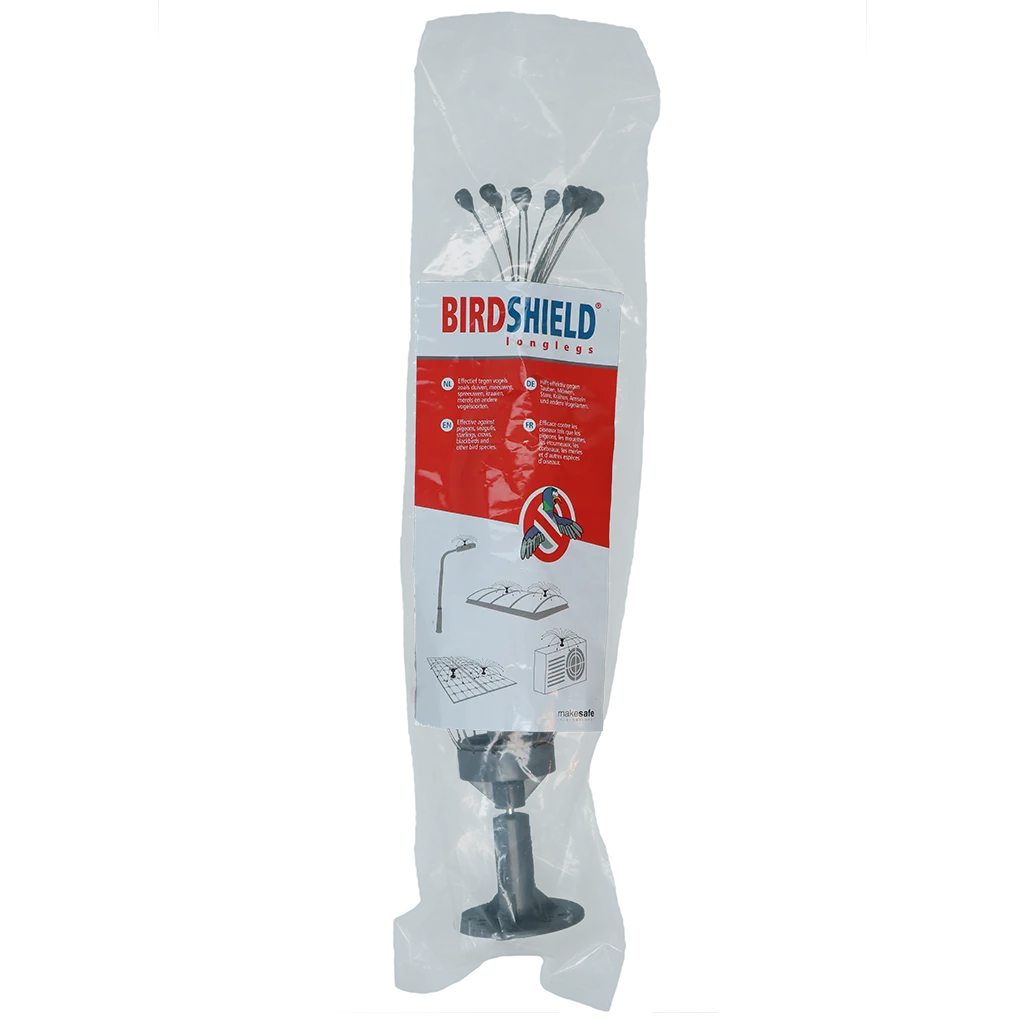 Dissuasore per uccelli con fili rotanti in acciaio inox, Ø 240 cm – Birdshield Longlegs - immagine 3