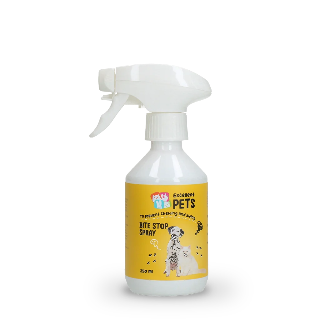 Spray anti morso per cani e gatti con sostanza amara, 250 ml – Excellent Pets Bite Stop Spray - immagine 1