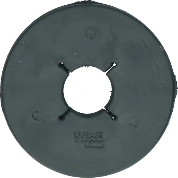 Rondelle per imboccatura in TPE 90 mm Nere, 2 Pezzi – Vplast