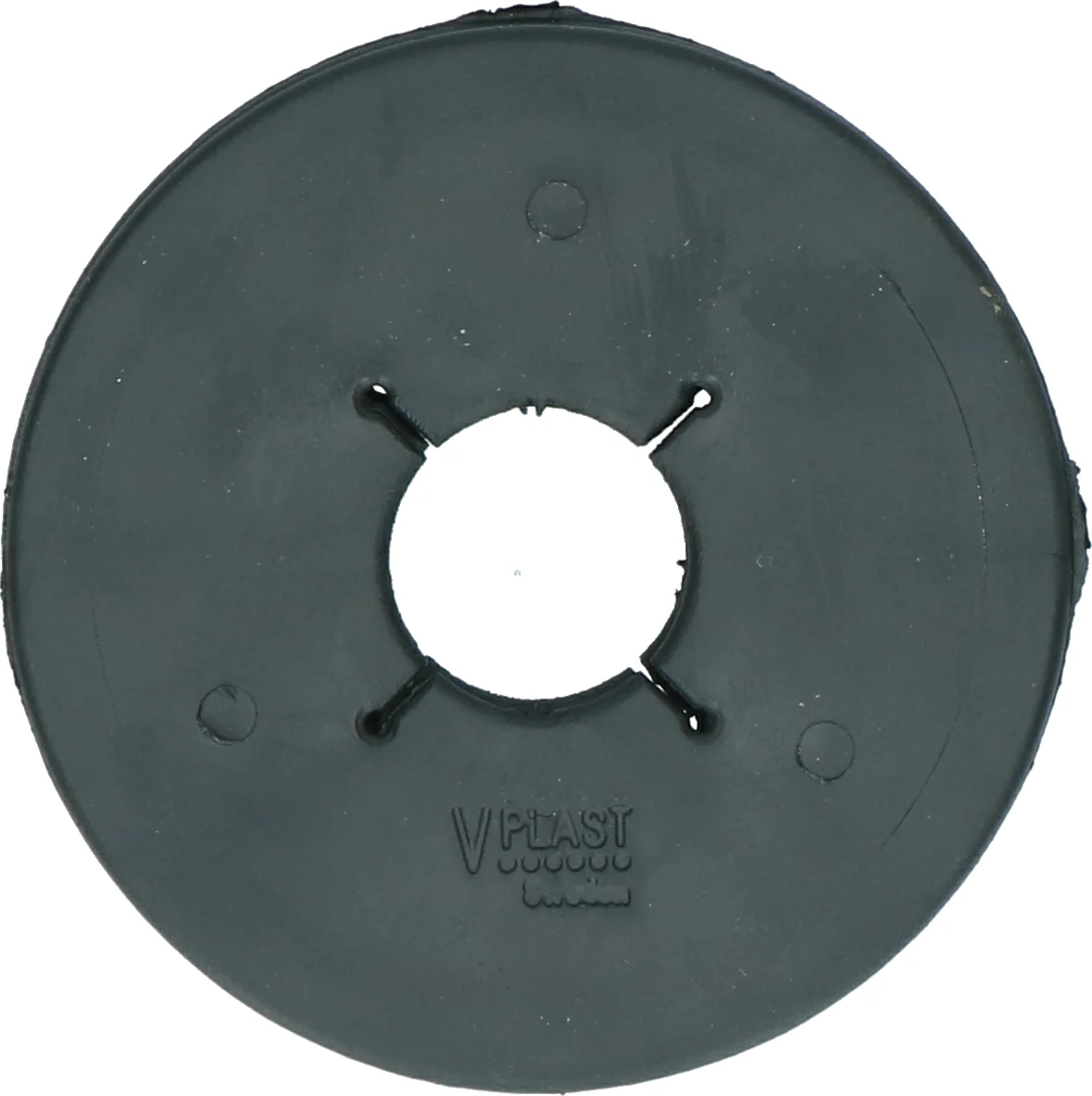 Rondelle per imboccatura in TPE 90 mm Nere, 2 Pezzi – Vplast - immagine 1