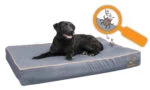 Cuccia per cani con superficie superiore impregnata e fondo antiscivolo, grigia, S 65 x 50 cm – Bodyguard Royal Bed - immagine 2