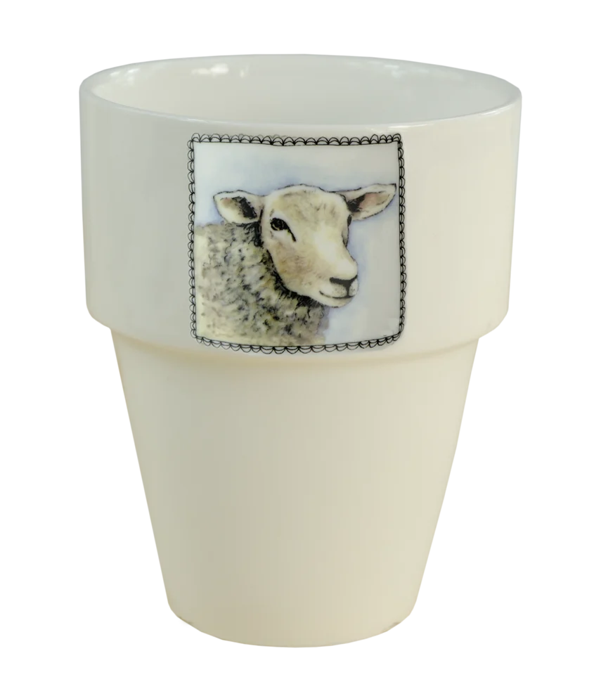 Bicchiere da latte con pecora – Boerenwinkel - immagine 1