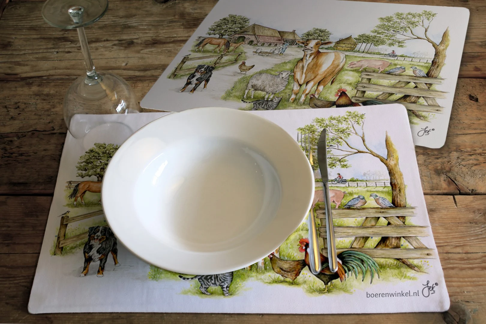 Tovaglietta disegnata da JET – Boerenwinkel - immagine 2