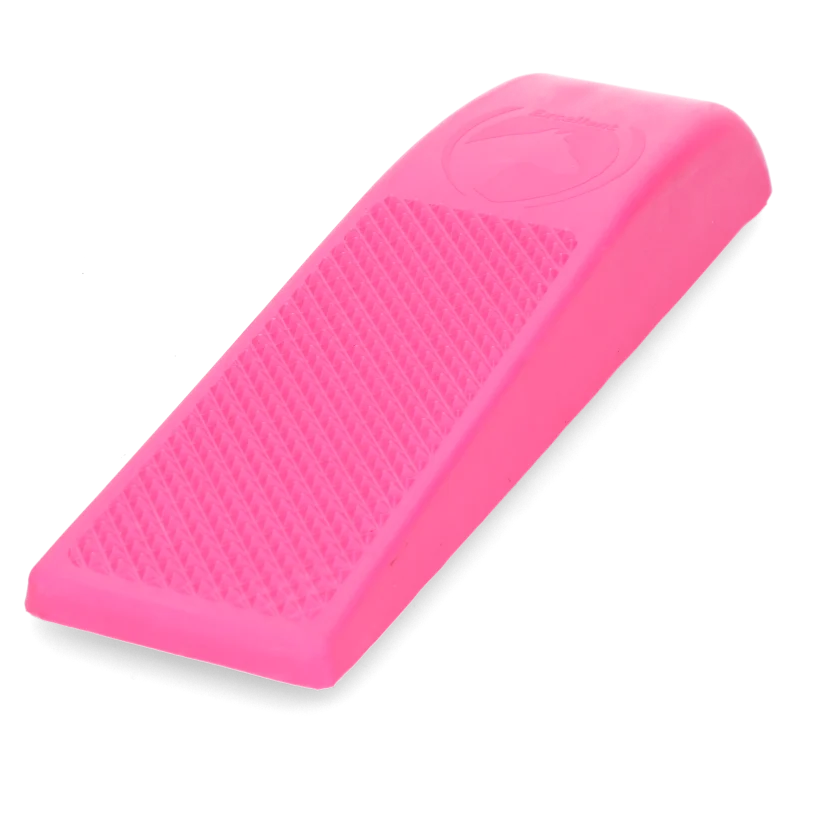 Spazzola per lavare e massaggiare il cavallo, rosa, L, 23 x 6,5 x 3 cm – Excellent Horse Grooming Brush - immagine 3
