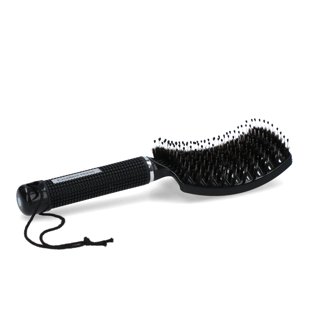 Spazzola districante per criniera, 24,5 cm, nera – Excellent Horse Supreme Brush - immagine 3