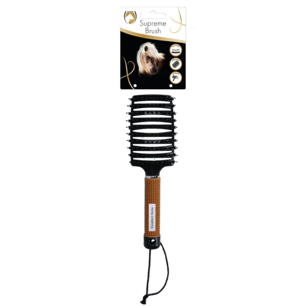 Spazzola per criniera districante, 24,5 cm, oro – Excellent Horse Supreme Brush