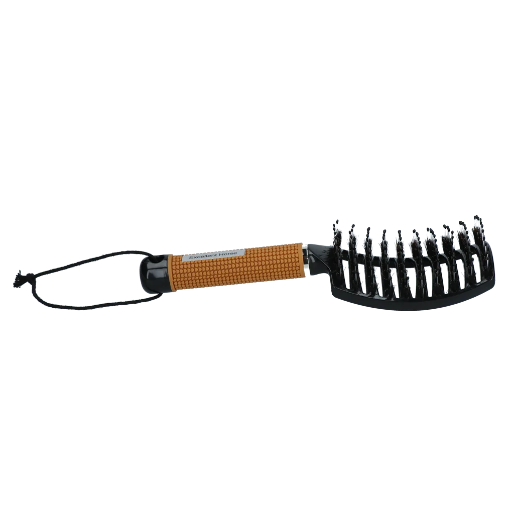 Spazzola per criniera districante, 24,5 cm, oro – Excellent Horse Supreme Brush - immagine 3
