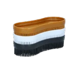 Spazzola per cavalli per mantello asciutto e bagnato, 3 pezzi – Excellent Horse Multi Brush - immagine 2