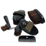 Set per la pulizia per giovani cavalieri con zaino, 200 elastici – Excellent Horse Grooming Set Junior - immagine 4