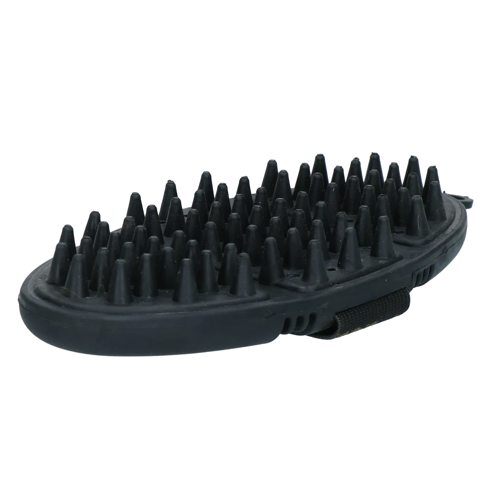 Spazzola massaggiante con nodini e parte superiore flessibile – Excellent Horse Flexi Brush Massage - immagine 4