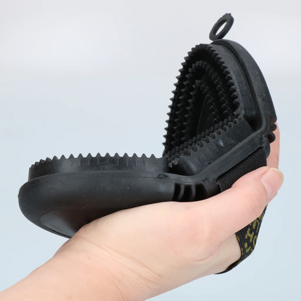 Striglia per rimuovere il pelo con parte superiore flessibile – Excellent Horse Flexi Brush Curry Comb - immagine 6